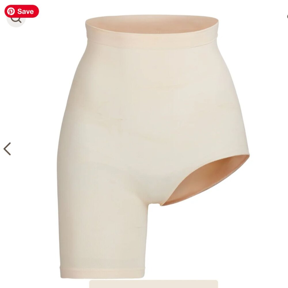 SKIMS SOLUTION SHORT LEFT LEG EXPOSED - 3XL